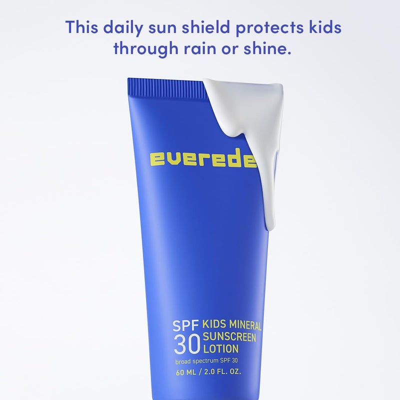 Evereden Premium Mineral Sunscreen SPF 30: Baby-Safe Whole-Family Mineral Sunblock Kids Love - Non-Nano Kids Sunscreen for Year-Round UVA & UVB Protection -Safe & Reef-Friendly - FSA Eligible - Image 4